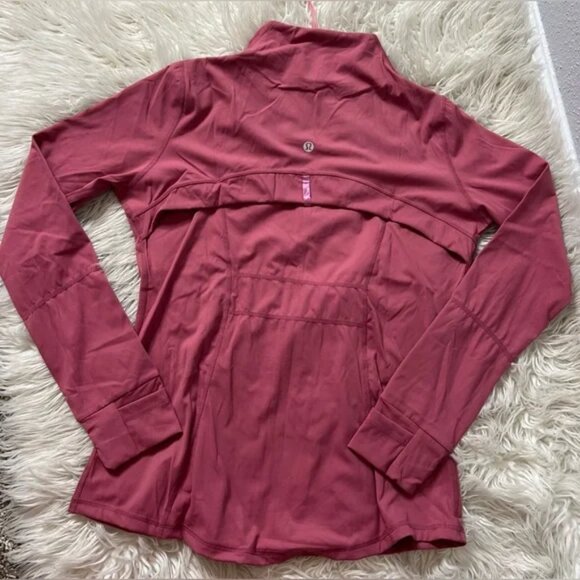 Lululemon Pink Define Jacket Gold Zipper Size 12 - Picture 3 of 5